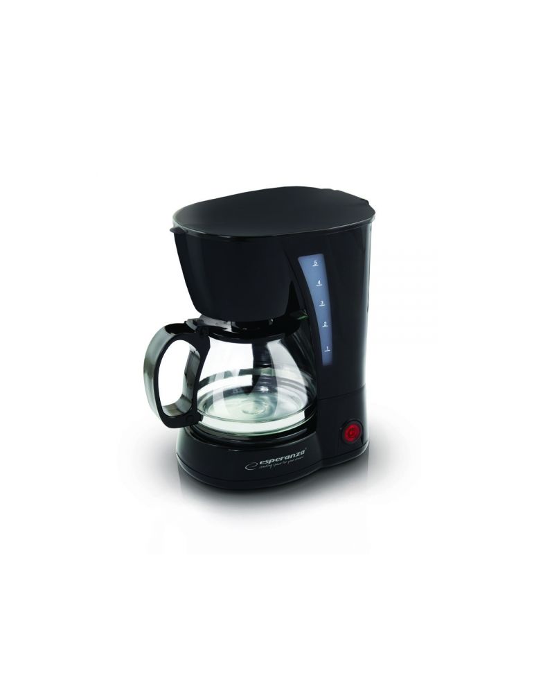 Coffee Makers & Espresso Machines Cafetiera Esperanza Robusta EKC006 0.6l 650W Negru "EKC006" (timbru verde 0.8 lei)
