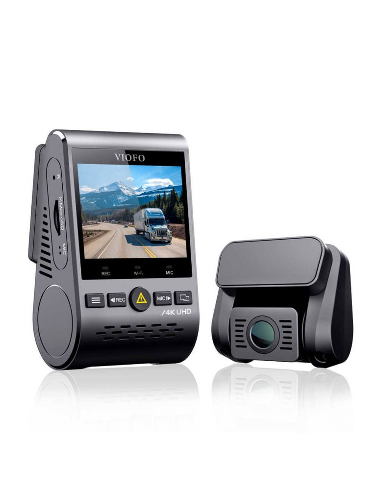 Cameras Camera auto fata/spate VIOFO A129 Pro Duo-G, 4K, WiFi, GPS Logger, detectia miscarii