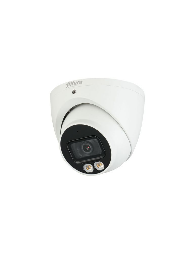 Cameras Camera supraveghere dome Dahua cu iluminare duala HAC-HDW1200T-IL-A-0280B-S6, 2 MP, IR/lumina alba 40 m, 2.8 mm