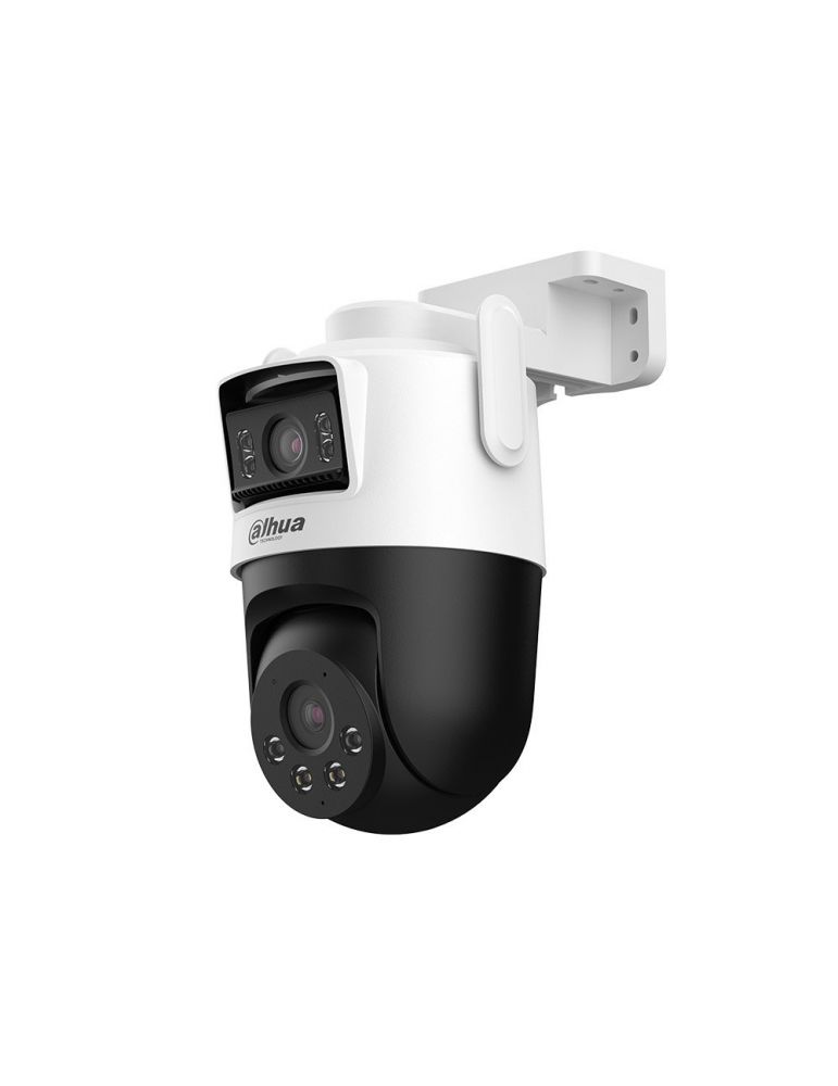 Cameras Camera supraveghere duala rotativa IP Dome WiFi PT Dahua P5D-5F-PV-0280B, 5 MP + 5 MP, 2.8 mm + 6 mm, IR 30 / 50 m, lumina alba