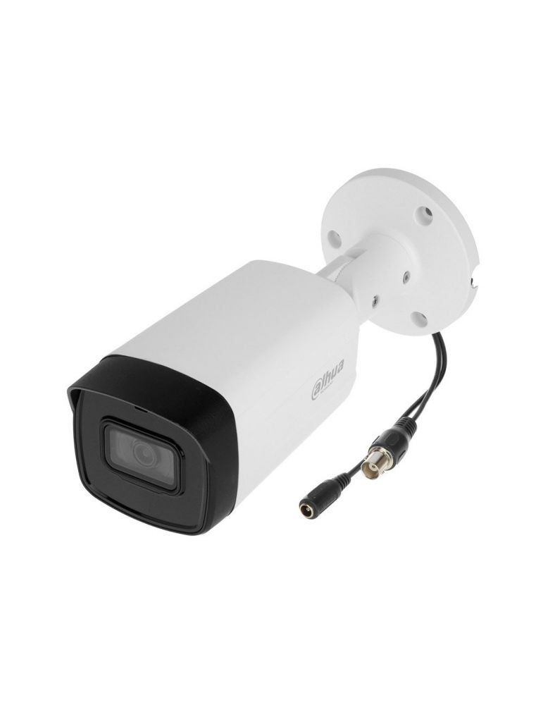 kit supraveghere video exterior 2 camere wireless Camera supraveghere exterior Dahua HAC-HFW1200TH-I8-A, 2 MP, IR 80 m, 3.6 mm, microfon