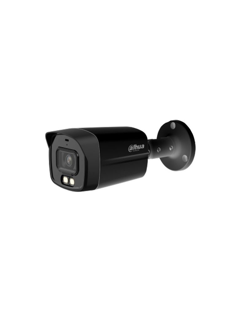 Cameras Camera supraveghere exterior HDCVI cu iluminare duala Dahua HAC-HFW1500TLMP-IL-A-0280B-S2, 5 MP, 2.8 mm, IR/lumina alba 40 m, mi