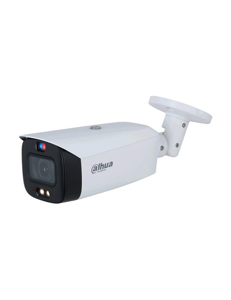Cameras Camera supraveghere exterior IP cu iluminare duala Dahua WizSense TiOC IPC-HFW3549T1-ZAS-PV-27135, 5 MP, lumina alba 40 m, IR 50