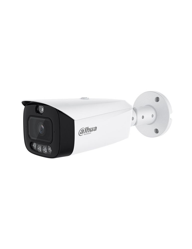 Cameras Camera supraveghere exterior IP Dahua WizColor TiOC PRO IPC-HFW3449T1-AS-PV-0280B-PRO, 4 MP, 2.8 mm, IR / Iumina alba 50 m, micr