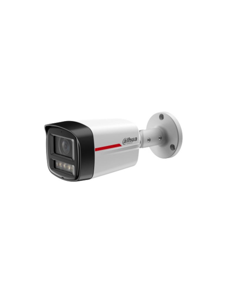Cameras Camera supraveghere exterior IP Dahua WizColor WizSense IPC-HFW2649TL-S-LED-0280B-PRO, 6 MP, 2.8 mm, Lumina calda 50 m, microfon