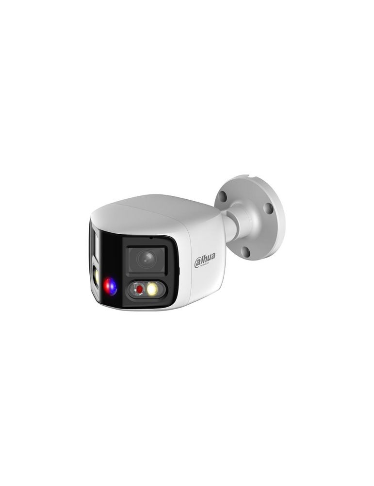 Cameras Camera supraveghere exterior IP Dahua WizSense TiOC Duo Active Deterrence IPC-PFW3849S-A180-E2-AS-PV-0280B, 2 x 4 MP, 2.8 mm, lu