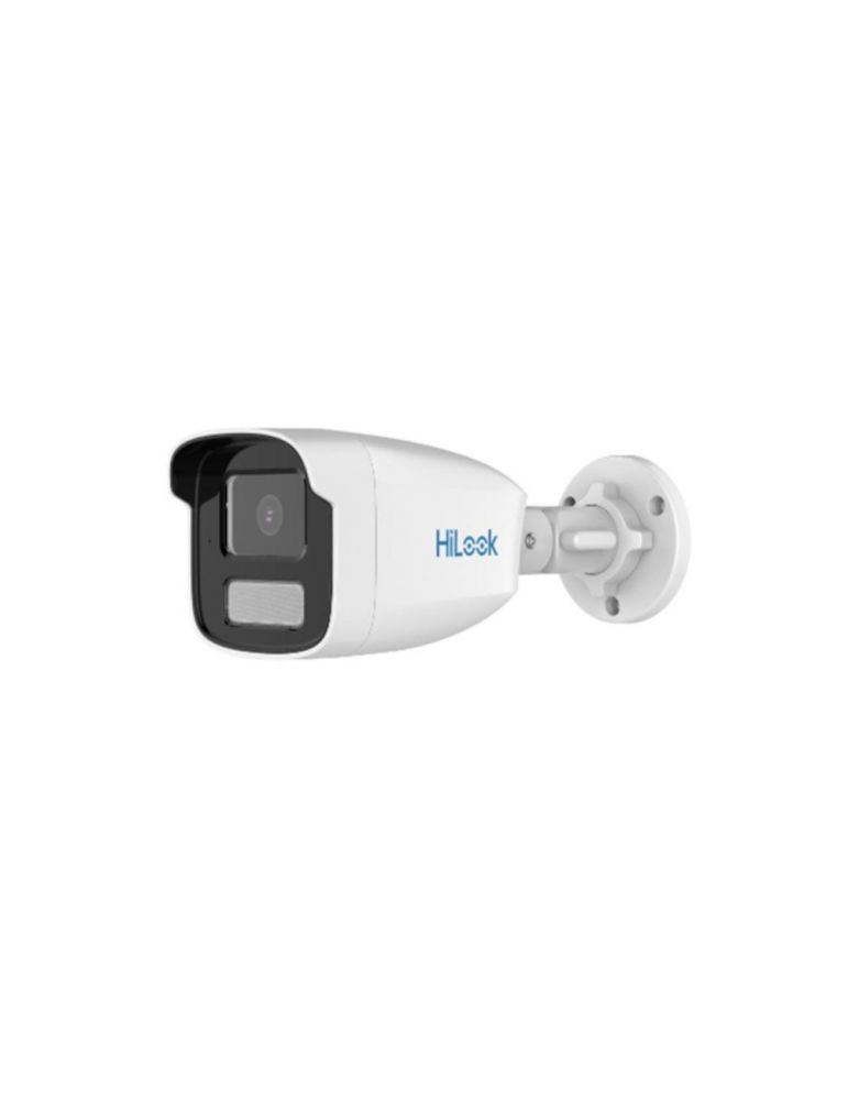 Cameras Camera supraveghere exterior IP Hybrid Light ColorVU Hikvision Hilook IPC-B449HA-LU, 2.8 mm, 4 MP, IR/Lumina alba 50 m, PoE