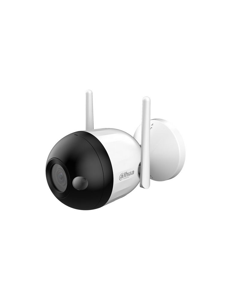 Cameras Camera supraveghere exterior IP WiFi Full Color Dahua F2C-LED-2.8MM, 2 MP, 2.8 mm, lumina calda 30 m, microfon, slot card