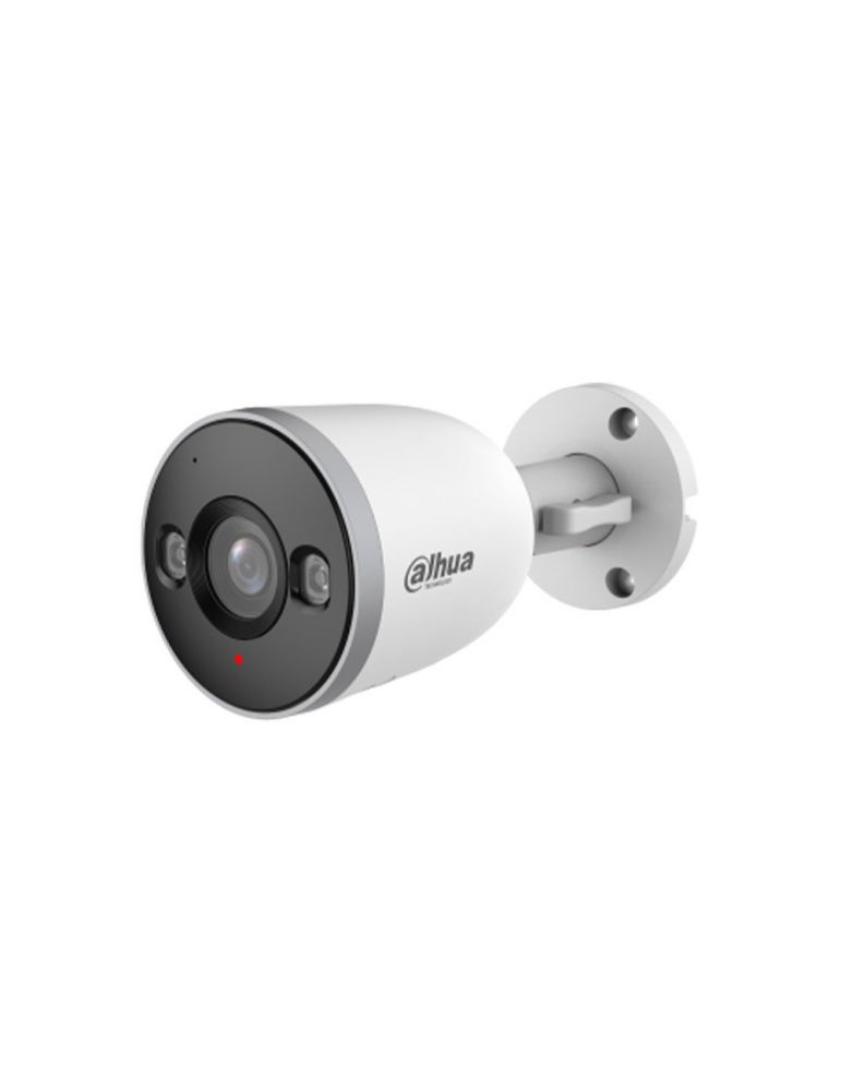 Cameras Camera supraveghere exterior WiFi cu iluminare duala Dahua F5D-IL, 5 MP, 2.8 mm, 2.4 GHz, Wi-Fi, IR/lumina calda 30 m, microfon,