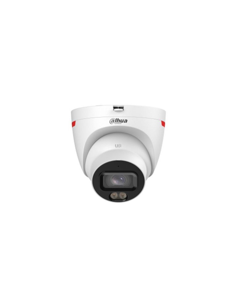 Cameras Camera supraveghere IP Dome Dahua WizSense IPC-HDW2649T-S-LED-0280B-PRO, 6 MP, 2.8 mm, lumina alba 30 m, slot card, PoE
