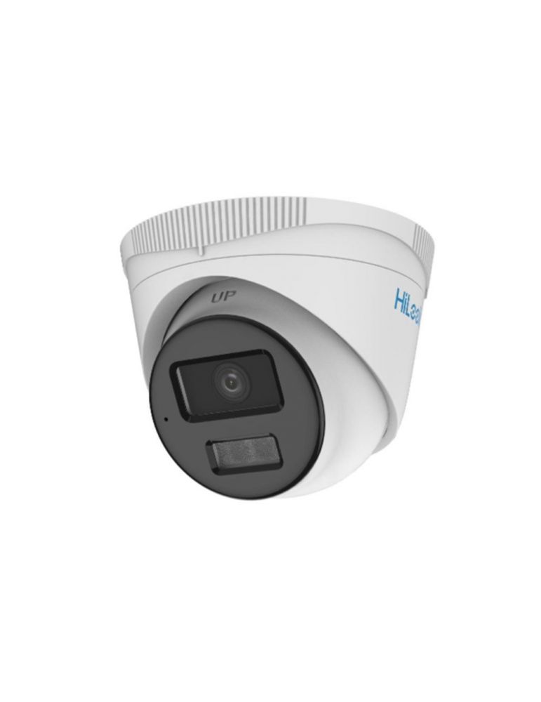 Cameras Camera supraveghere IP Dome Hivision HiLook Smart Hybrid Light ColorVU IPC-T269HA-LU, 6 MP, 2.8 mm, IR/Lumina alba 30 m, microfo