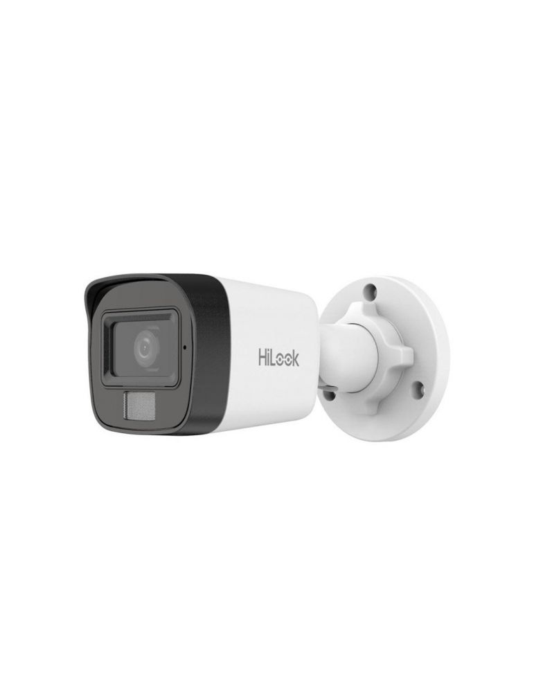 Cameras Camera supraveghere IP exterior cu iluminare duala Hikvision HiLook IPC-B120HA-LUC, 2MP, 2.8 mm, IR 20 m, lumina alba 15 m, micr