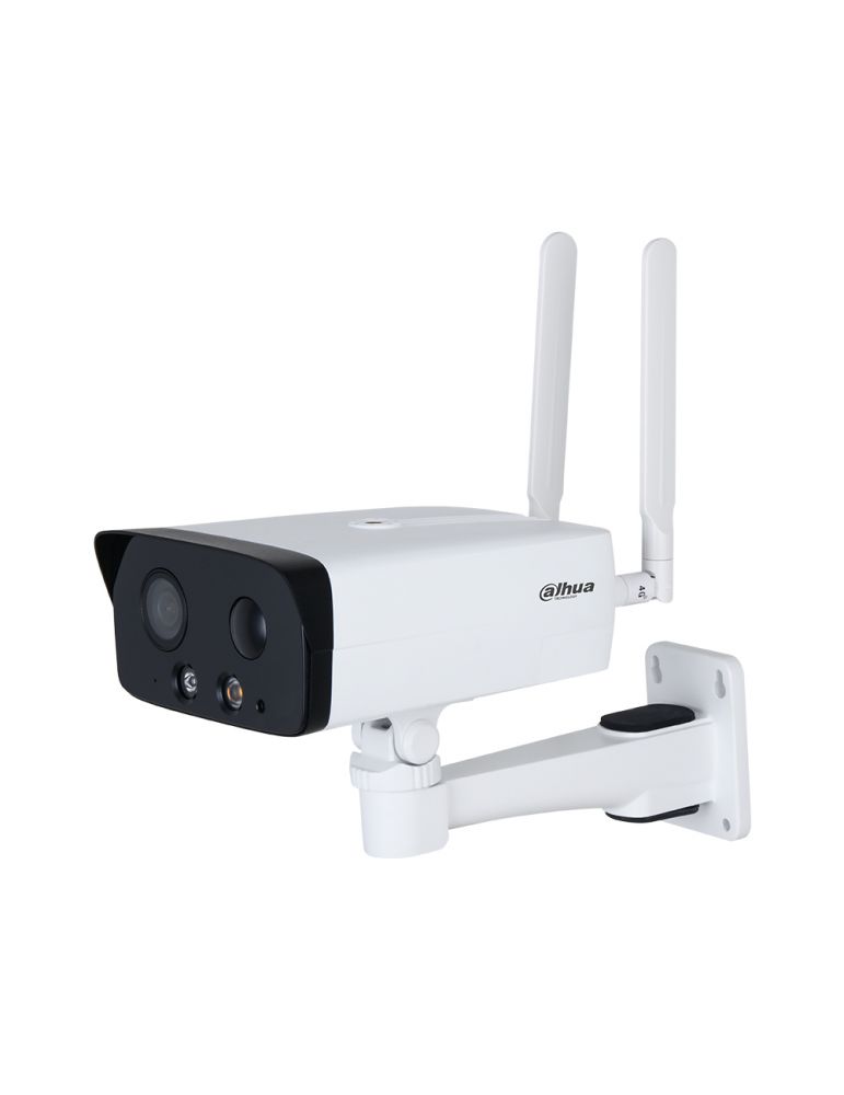 Cameras Camera supraveghere IP exterior Dahua WizSense IPC-HFW3441DG-AS-4G-NL668EAU-B-0360B, 4 MP, lumina alba 30 m, IR 50 m, 3.6 mm, GS