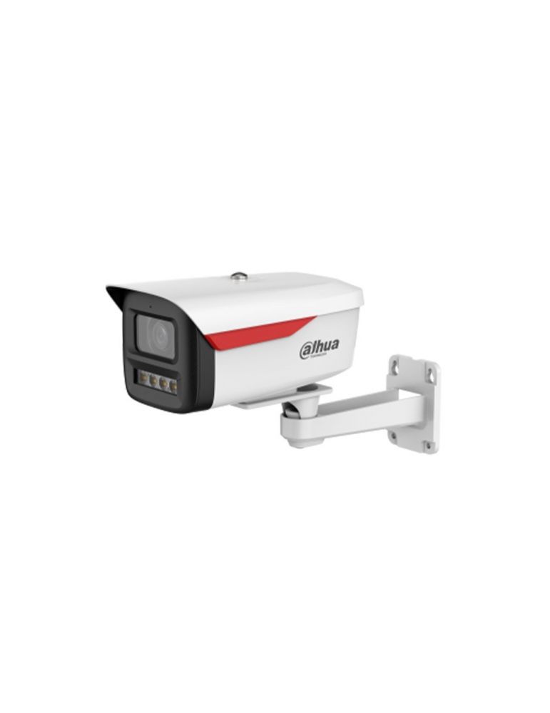 Cameras Camera supraveghere IP exterior Dahua WizSense WizColor IPC-HFW2249M-S-B-PRO, 2 MP, 3.6 mm, lumina alba LED 50 m, microfon, slot