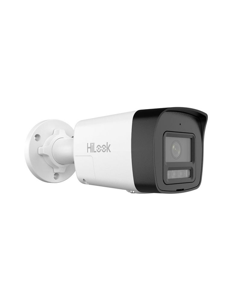 Cameras Camera supraveghere IP exterior Hikvision HiLook Smart Hybrid Light IPC-B140HA-LUFC/SL, 4MP, 2.8 mm, IR/lumina alba 20 m, slot c