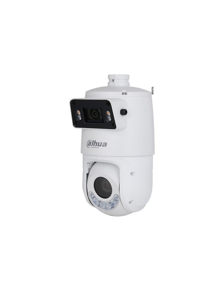 Cameras Camera supraveghere IP Speed Dome PTZ Dahua TiOC WizSense SDT4E425-4F-GB-A-PV1-0400, 4MP+4MP, 5-125 mm, 25x, IR 100m, lumina alb