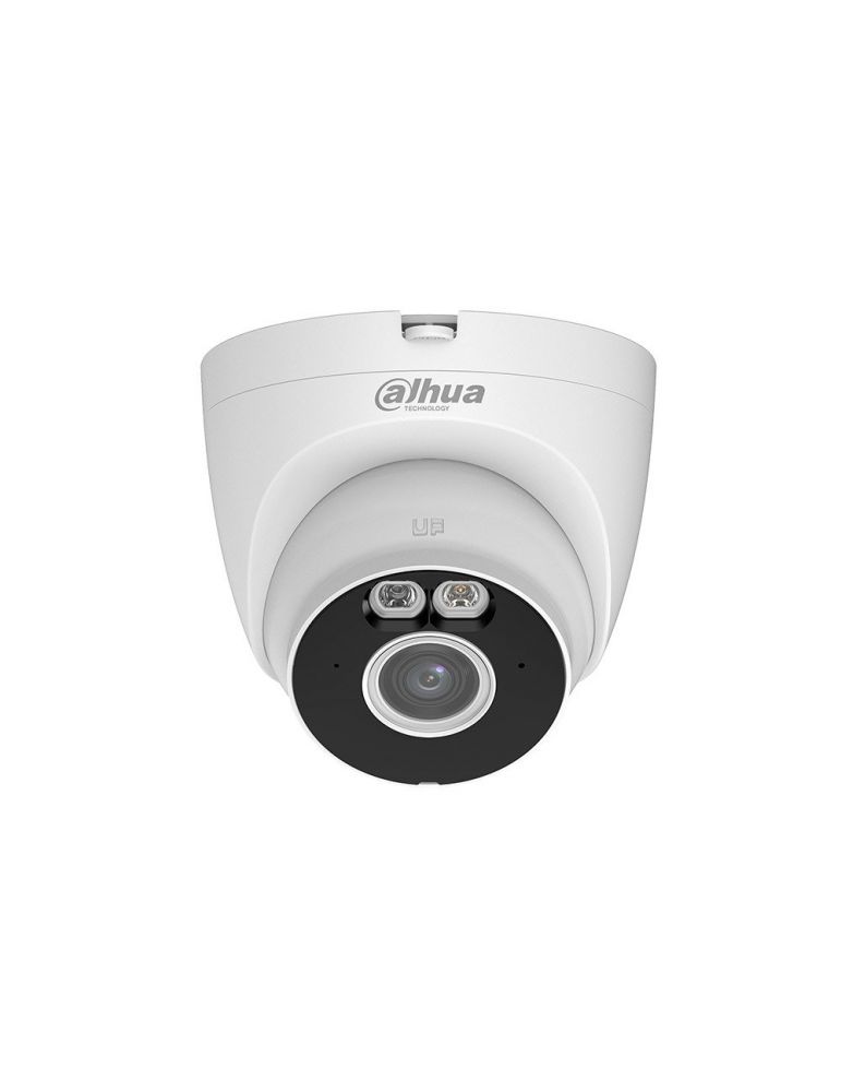 Camera supraveghere IP WiFi 6 Dahua Smart Dual Light T5A-IL-0280B, 5 MP, 2.8 mm, IR/lumina alba 30 m, microfon, slot card, detec