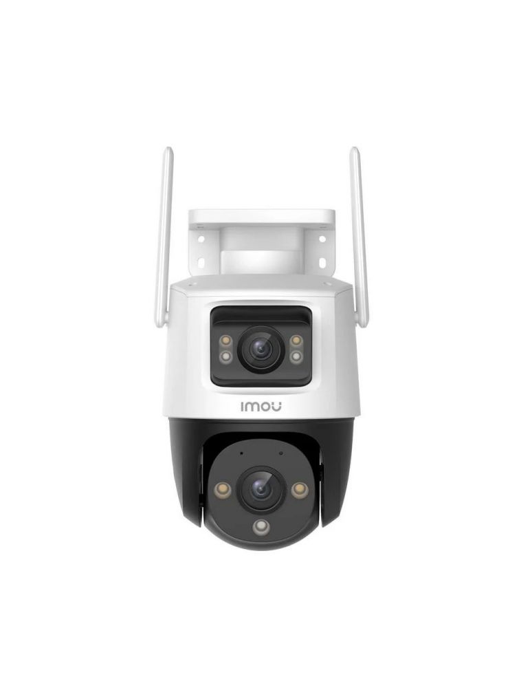 Cameras Camera supraveghere IP WiFi cu lentila duala Full-Color Imou Cruiser Dual IPC-S7XP-8M0WED, 5+3 MP, 2x 3.6 mm, IR/lumina alba 30