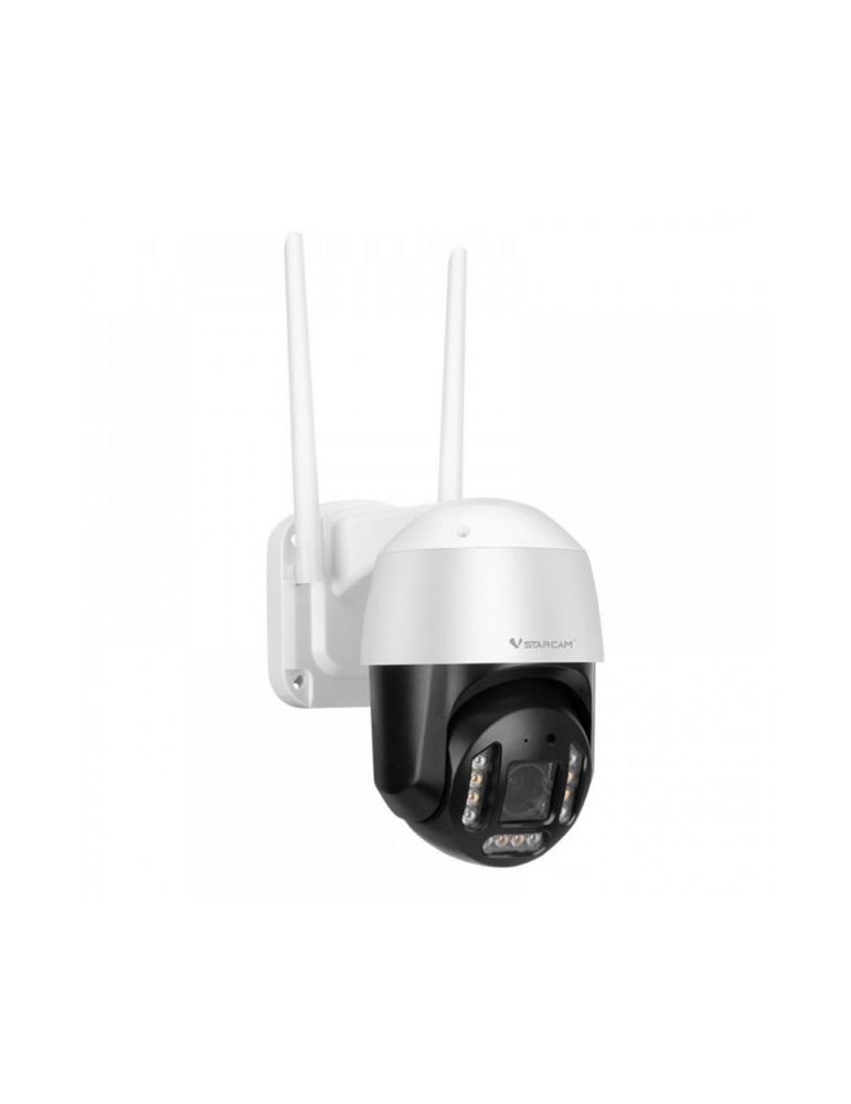 Cameras Camera supraveghere rotativa wireless IP WiFi Speed Dome Full Color PTZ VStarcam CS68Q-X5, 4 MP, IR/lumina alba 20 m, microfon s