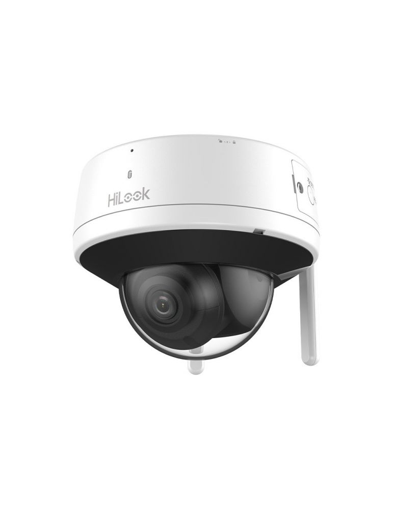 Cameras Camera supraveghere wireless WiFi Hikvision HiLook IPC-D140HA-D/W(W), 4 MP, IR 30 m, slot card, 2.8 mm, vizualizare telefon, mic