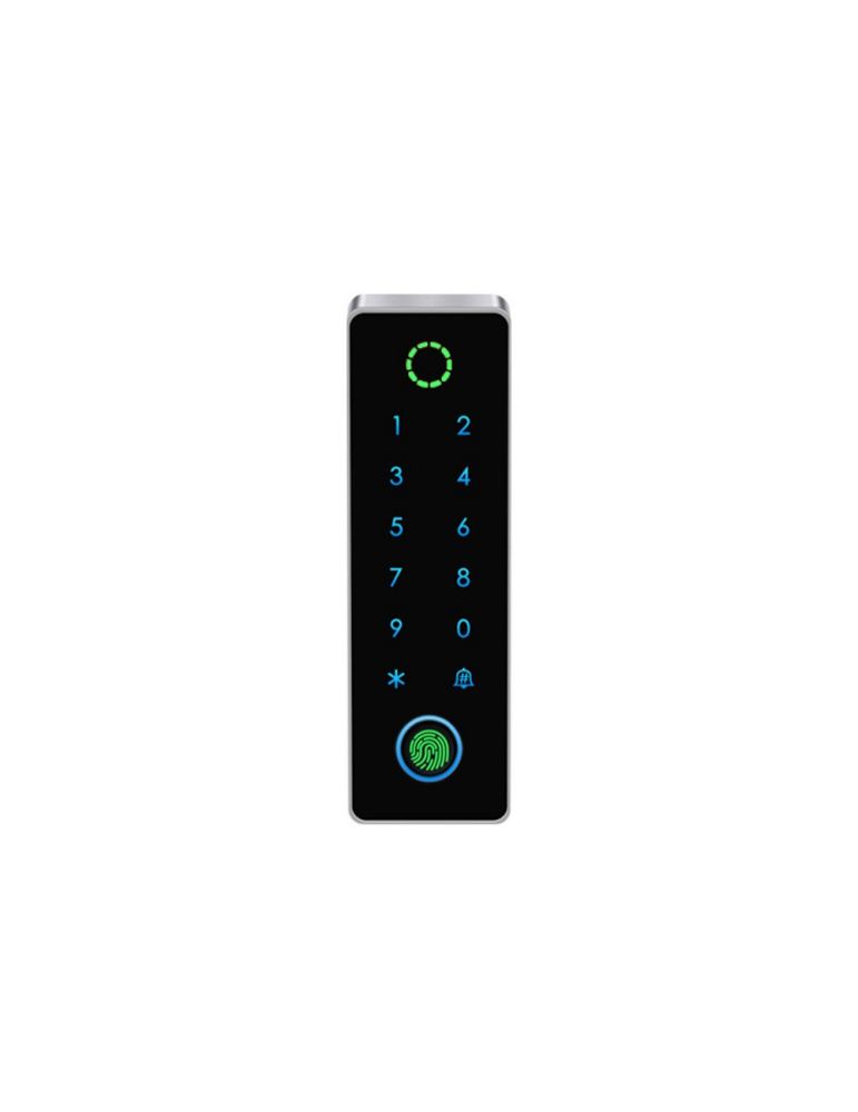 Secukey Cititor biometric cu tastatura Secukey CF4, Em, 125 KHz, PIN, card, amprenta, 10500 utilizatori