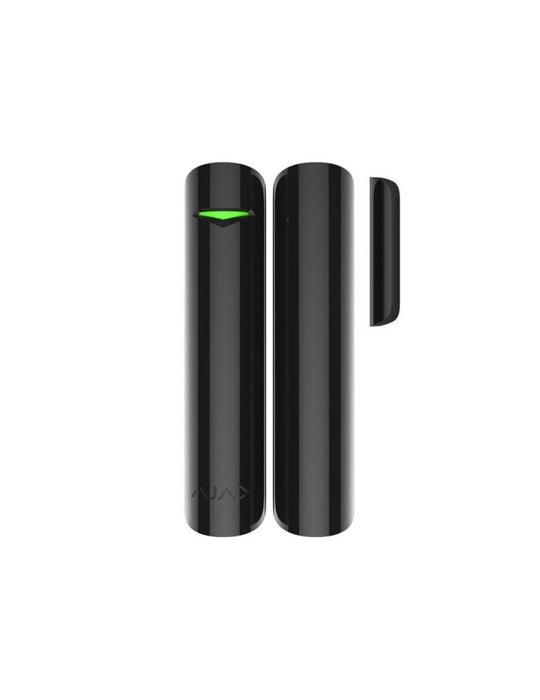 Ajax Contact magnetic wireless Ajax DoorProtect Plus BL, aparent, 1 intrare NC, reed, accelerometru, 868 MHz, RF 1200 m, negru