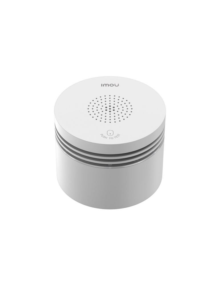Smoke & Carbon Monoxide Detectors Detector de fum fotoelectric cu alarma IMOU MIR-SM100, 200 m, masurare temperatura, 85 dB, Zigbee, sunet + lumina