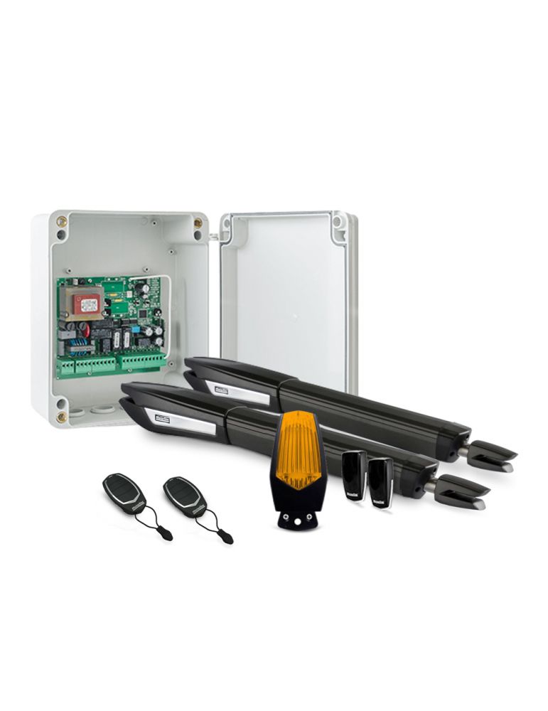 Fence & Gate Accessories Kit automatizare poarta batanta Motorline JAG 600 - 230V, 500 Kg/canat, 6 m/canat, 300 W