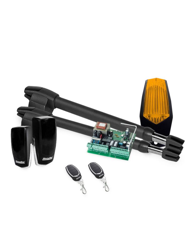 Fence & Gate Accessories Kit automatizare poarta batanta Motorline LINCE 300 - 230V, 2.5 m/canat, 250 Kg/canat, 180 W