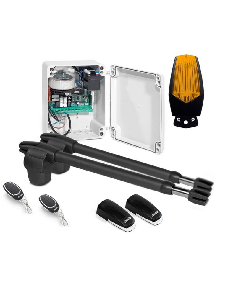 Fence & Gate Accessories Kit automatizare poarta batanta Motorline LINCE 400 - 24V, 250 Kg/canat, 3 m/canat, 60 W