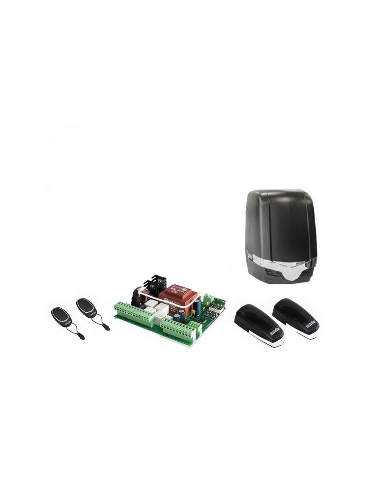 Fence & Gate Accessories Kit automatizare poarta batanta Motorline Telica KIT TELICA DL-52-1BR-L, 2.5 m, 200 kg, compatibil brat culisant drept, 230 Vac,