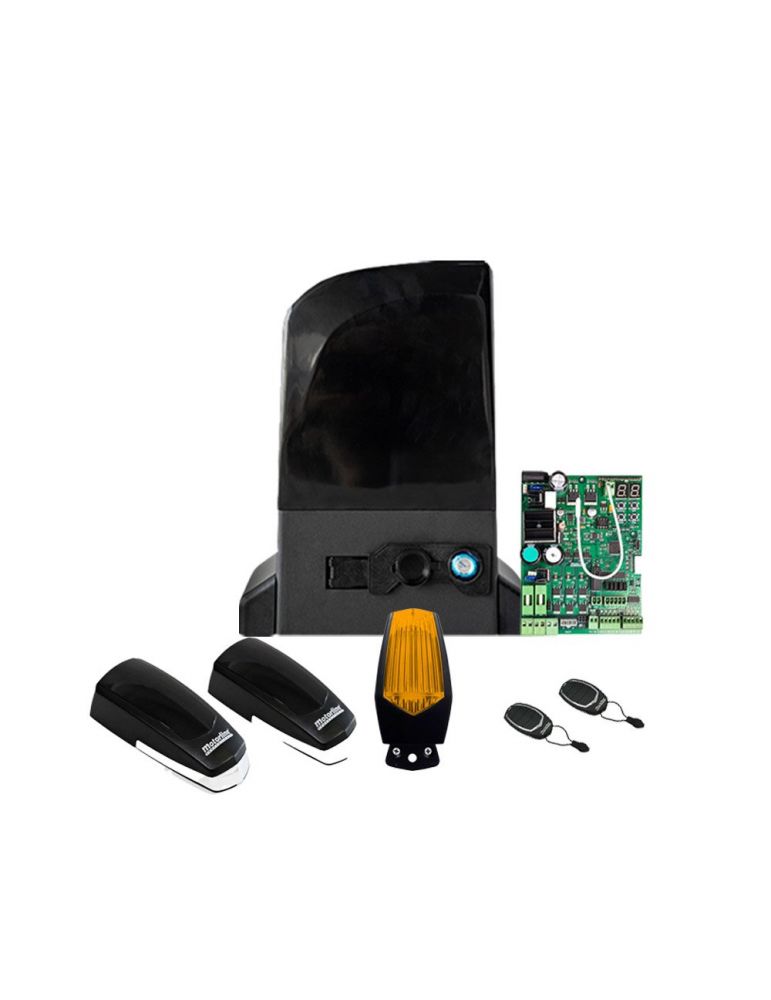 Fence & Gate Accessories Kit automatizare poarta culisanta Motorline KIT GALO600, 230 VAC, 450 N, 600 Kg, brushless, viteza maxima 240 mm/s, compatibil M