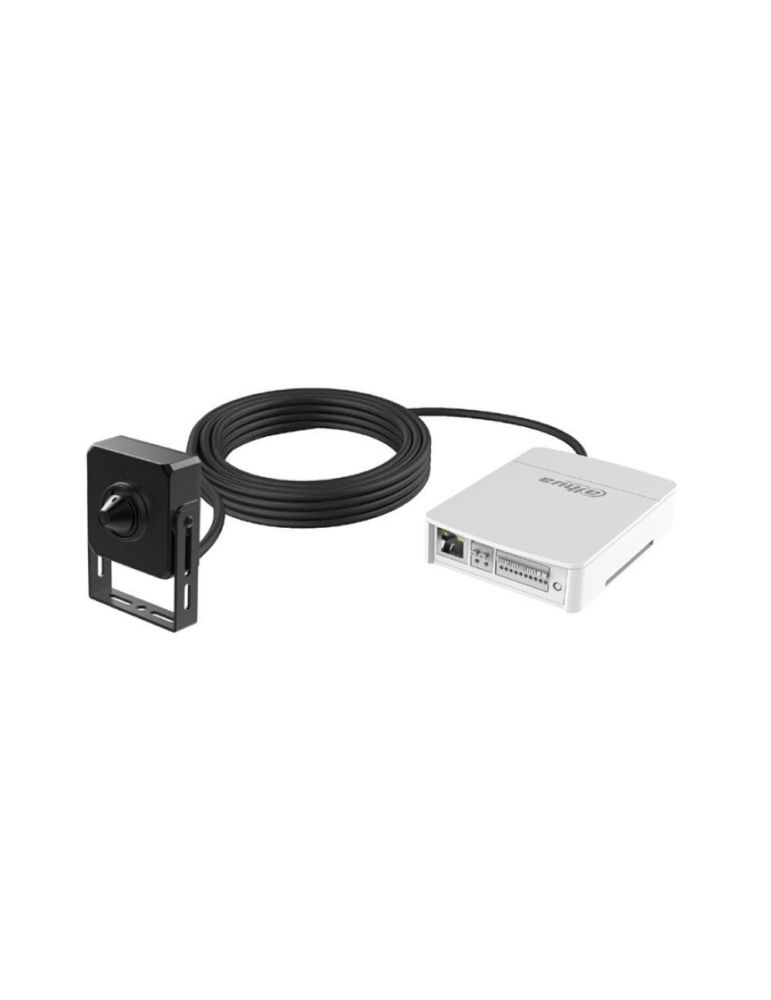 Security Monitors & Recorders Kit microcamera video pinhole IP Dahua WizMind ArcticPro IPC-HUM8441-E1-L4, 4 MP, 2.8 mm, protectie perimetrala, detectie facial