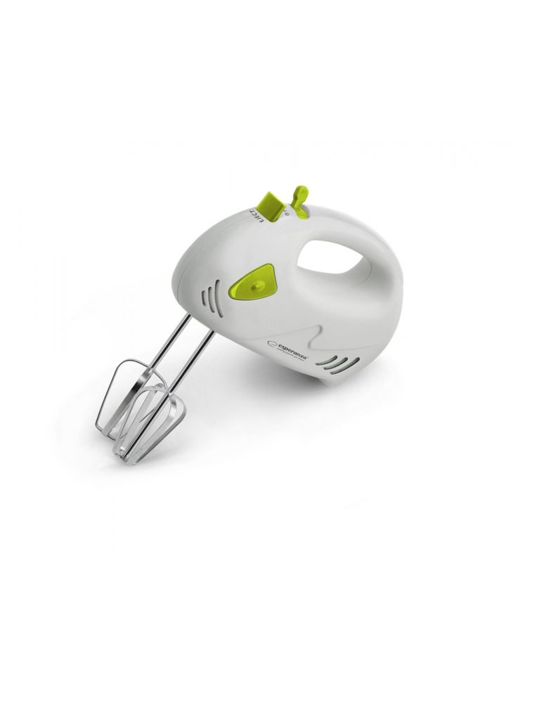 Food Mixers & Blenders Mixer de mana Esperanza Muffin EKM007G 150W Alb/Verde "EKM007G" (timbru verde 0.8 lei)