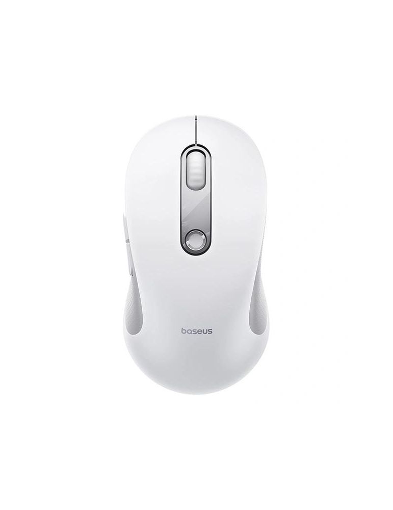 Baseus MOUSE Baseus F02 PC sau NB wireless, 2.4Ghz, optic, 800/ 1200/1600 dpi, click silentios, butoane/scroll 4/1, alb, "B0203302" (ti