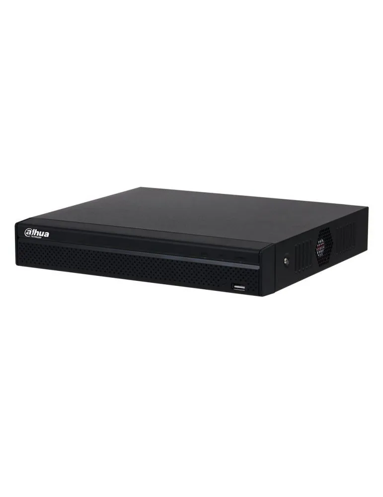 Security Monitors & Recorders NVR Dahua NVR4108HS-4KS3, 8 canale, 12 MP, 80 Mbps, detectie faciala, protectie perimetrala, 1U