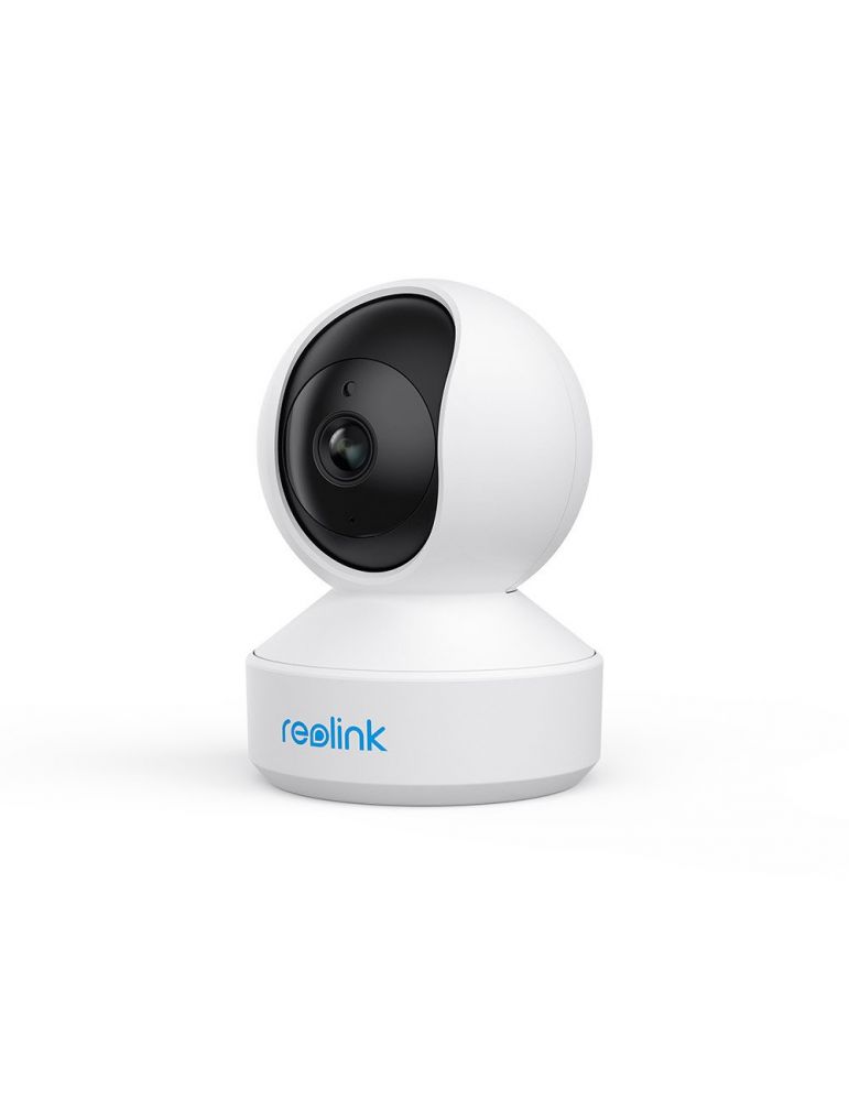 Cameras RESIGILAT - Camera supraveghere wireless WiFi rotativa Reolink E1 E320 AI, 3 MP, IR 12 m, 4 mm, slot card, microfon si difuzor,