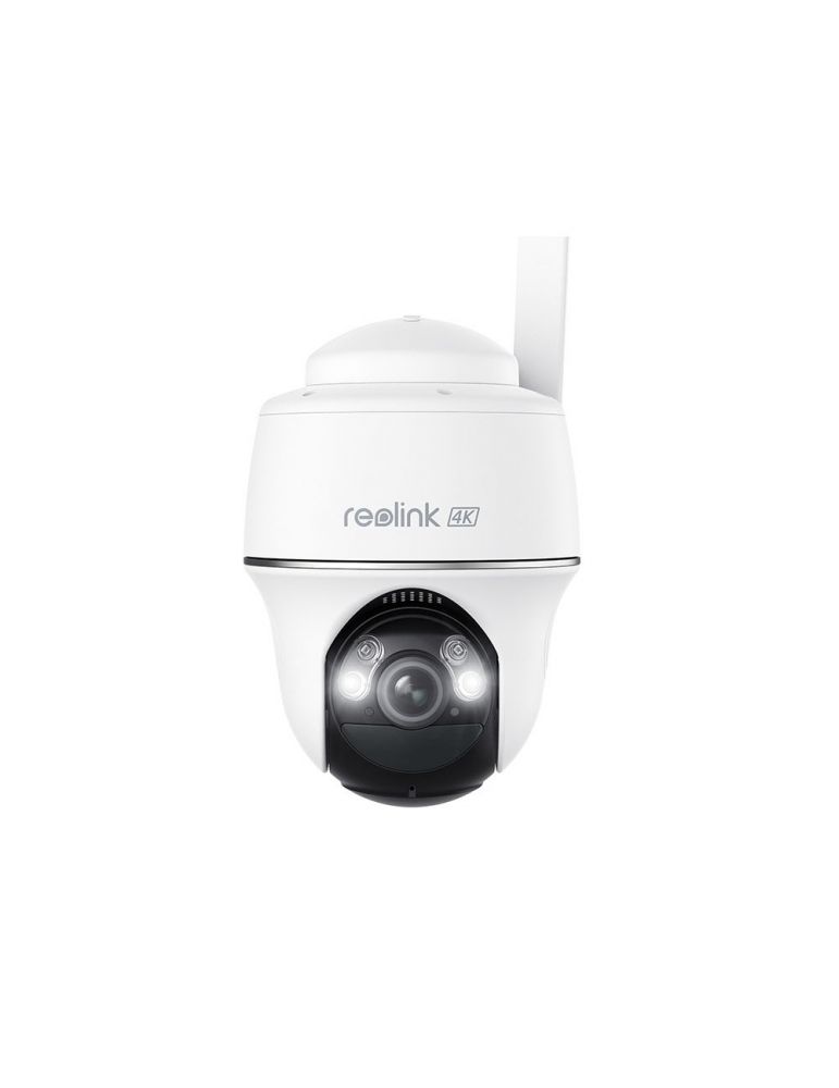Cameras RESIGILAT - Camera supraveghere wireless WiFi rotativa Speed Dome Reolink Argus PT Ultra B440, 4K, IR/lumina alba 10 m, microfon