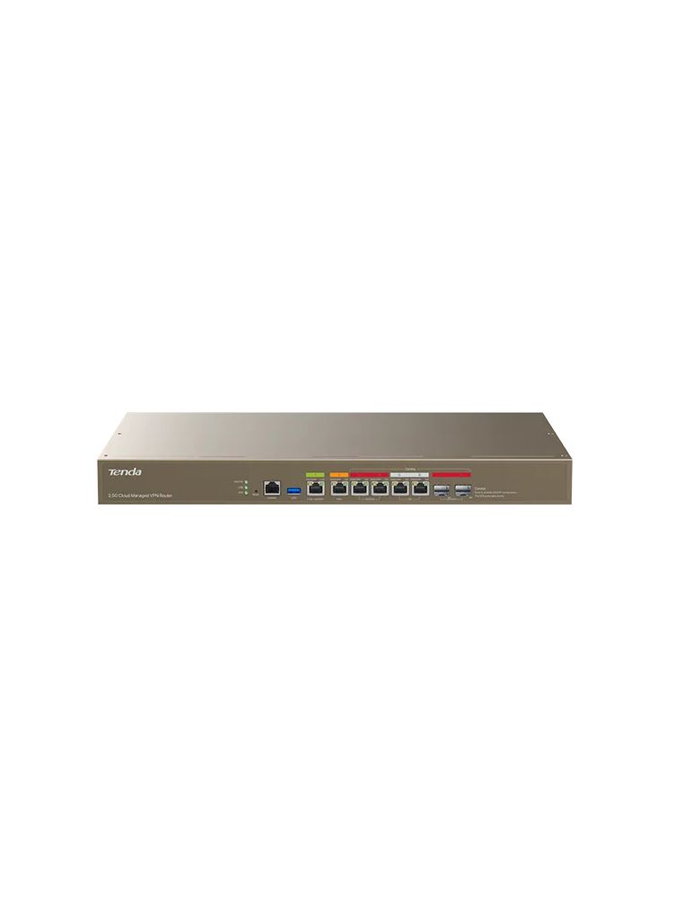 Tenda ROUTER Tenda wireless VPN, multi-WAN, multigigabit 1 x 2.5GE RJ45, 5 x GE RJ45, 2 x SFP, "G300-F" (timbru verde 0.8 lei)