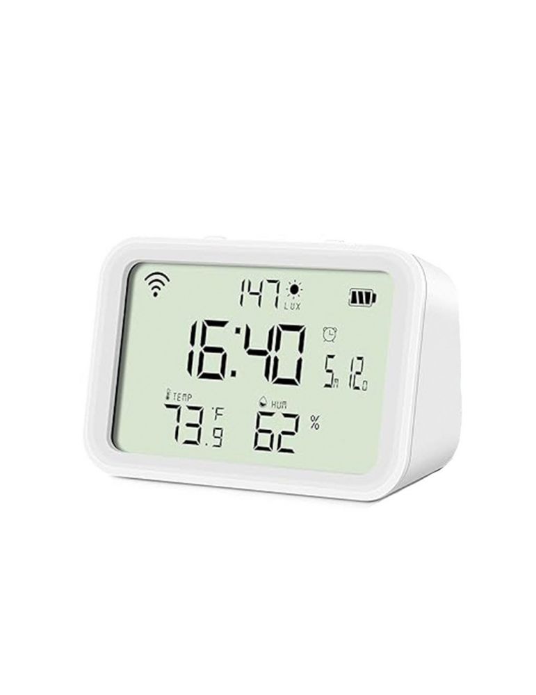 Rehent Senzor de temperatura si umiditate cu display Rehent RH-TH02W6, WiFi, Bluetooth