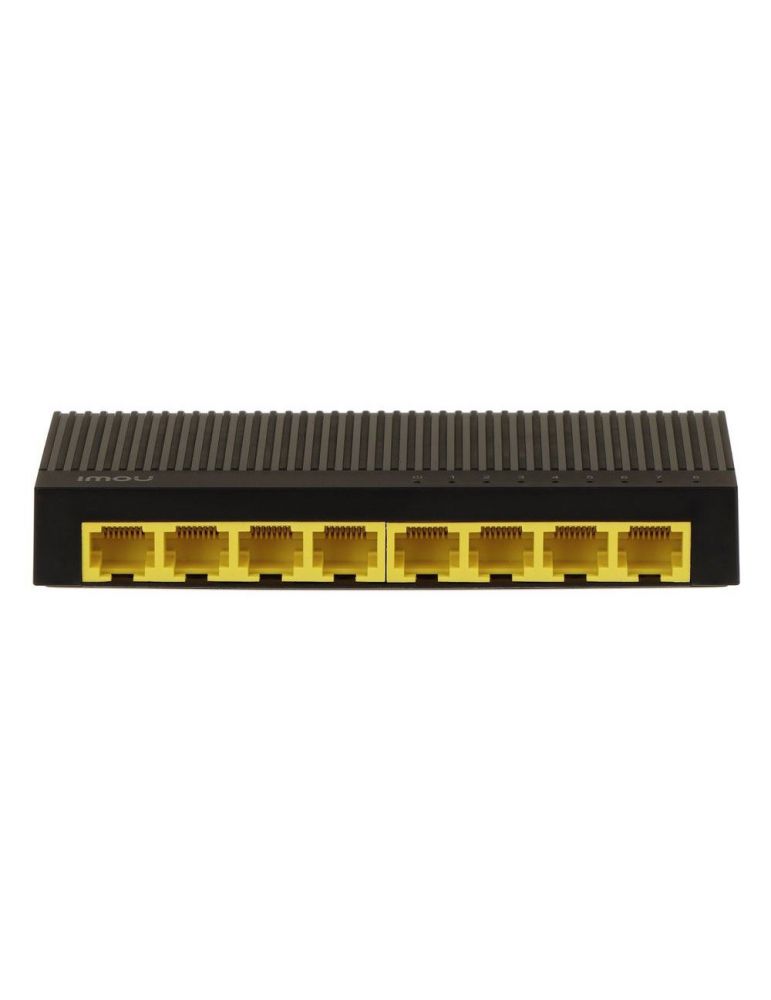 Hubs & Switches Switch cu 8 porturi Gigabit RJ45 Imou SG108C, 16 GBps, 8000 MAC, fara management