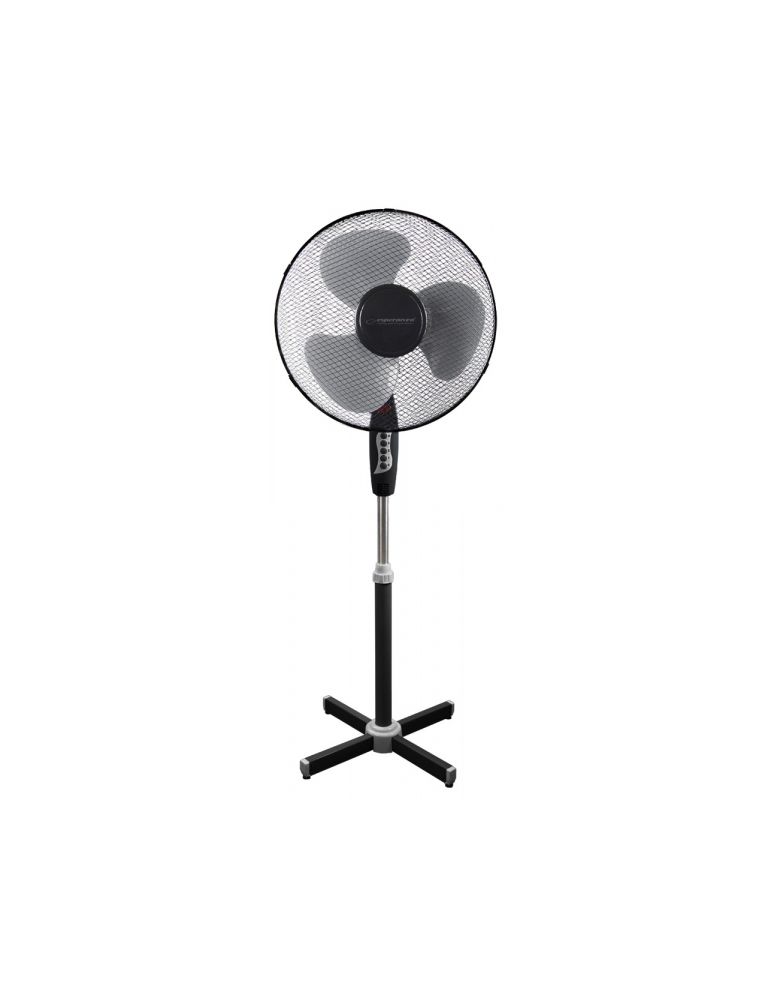 Fans Ventilator cu picior Esperanza Hurricane EHF001KE diametru 40cm 50W Negru/Gri "EHF001KE"