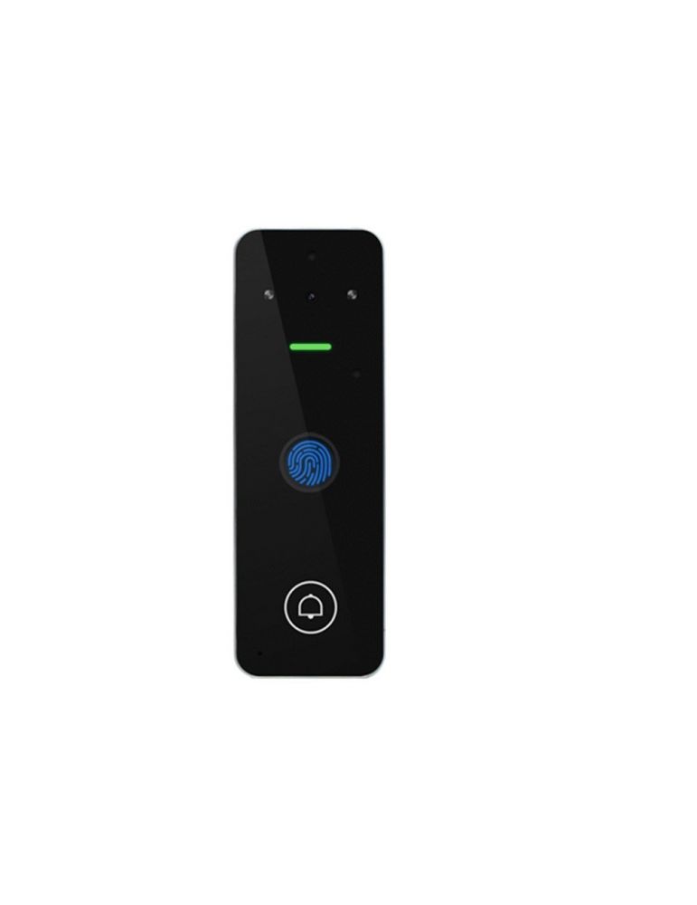 Secukey Videointerfon cu amprenta Secukey VCONTROL-4F, RFID, aplicatie Tuya, 1000 utilizatori
