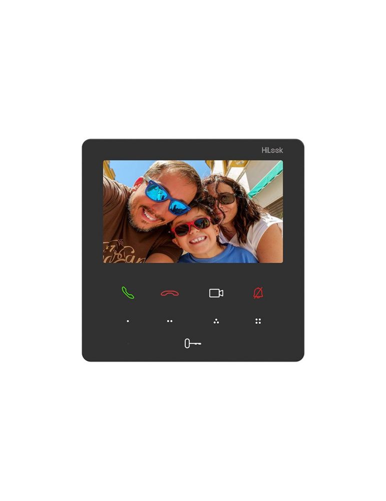 rochii evenimente Videointerfon de interior IP WiFi Hikvision HiLook VI-H440W, 2.4GHz, ecran 4.3 inch, 1 familie, 200 evenimente, PoE, control de