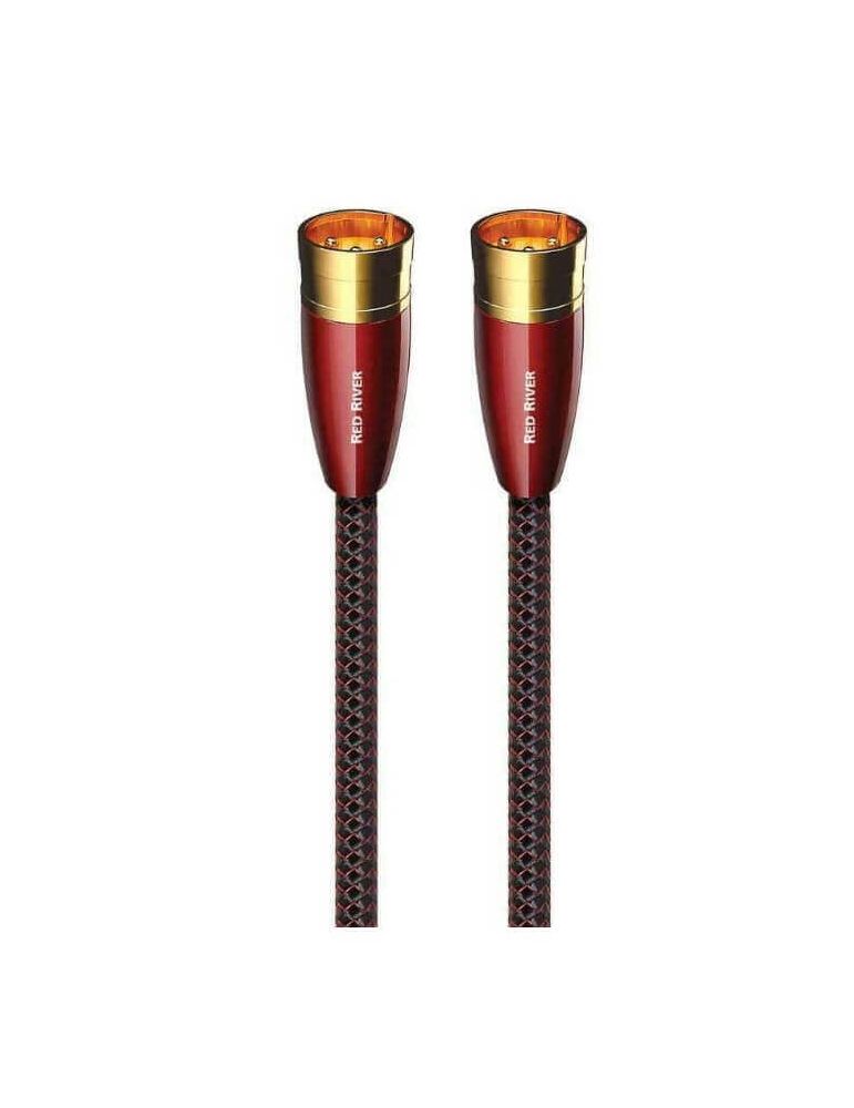 Audio & Video Cables Cablu audio 2XLR - 2XLR AudioQuest Red River, 2.5m. single