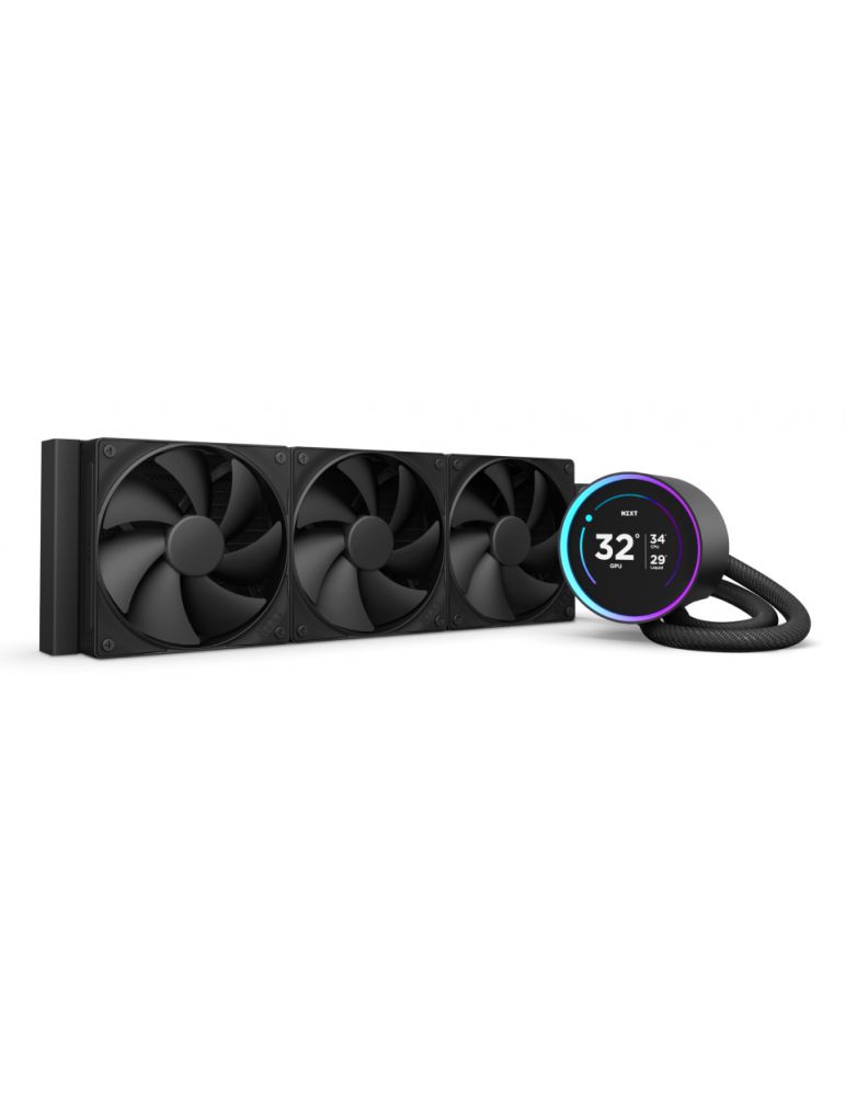 Computer System Cooling Parts NZXT Kraken Elite 360 360 mm, water cooling (black) "RL-KN36E-B2"