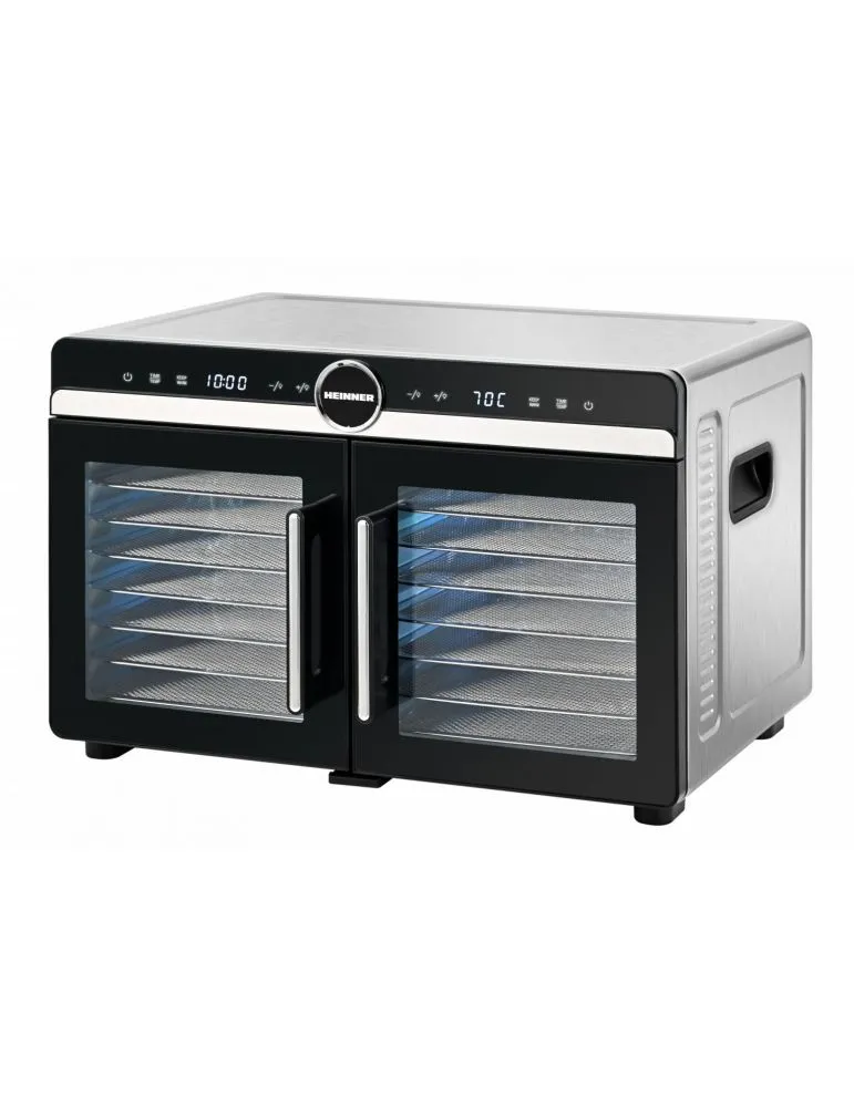 Food Dehydrators DESHIDRATOR FRUCTE SI LEGUME HEINNER DUALDRY ELITE HFD-KDDB1400BKSS