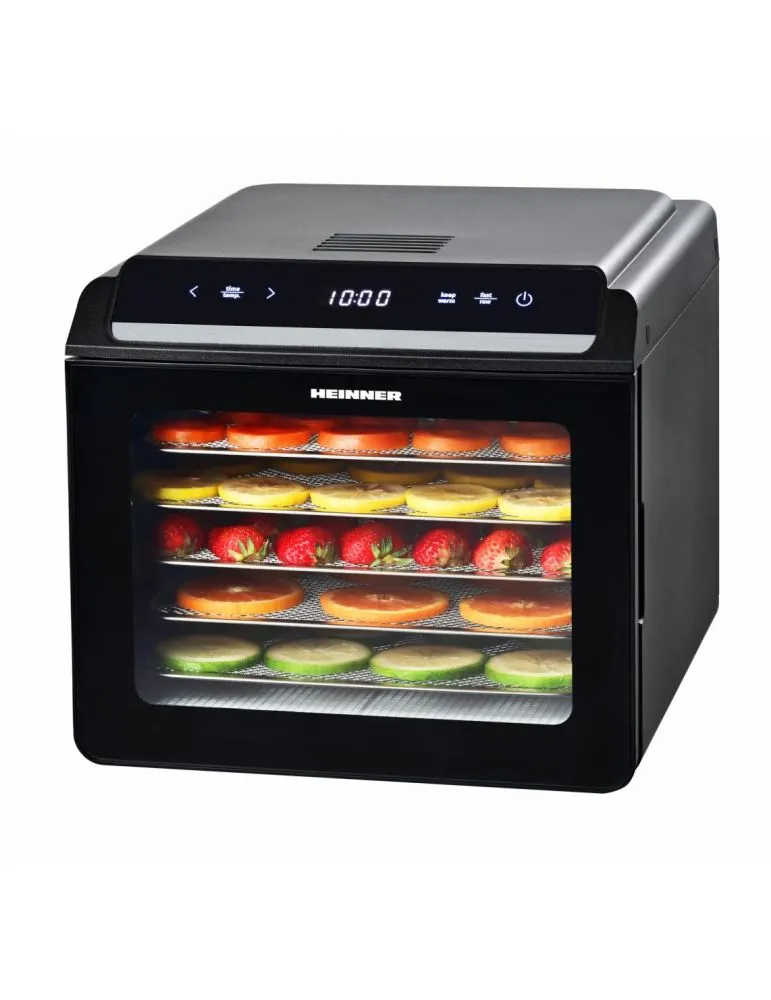 Food Dehydrators DESHIDRATOR FRUCTE SI LEGUME HEINNER NATUREDRY HFD-KD600BK