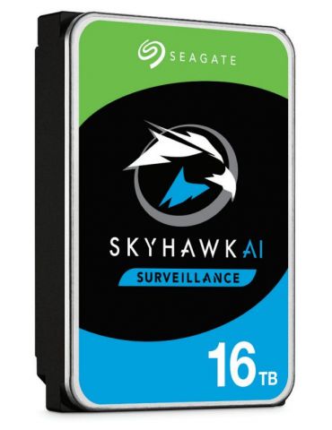 Hard disk Seagate Surveillance  SkyHawk AI  16TB SATA III 7200RPM  256MB 3.5" Seagate - 1 - Tik.ro