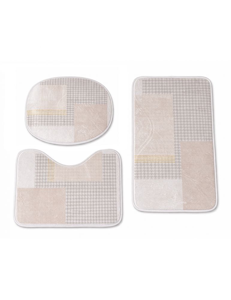 Bathroom Accessories COVORASE BAIE FLANEL - 40X60/40X50/40X45CM / CAROURI